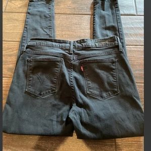 Levi's Womens Sz 10 Medium Black Legging Jeans